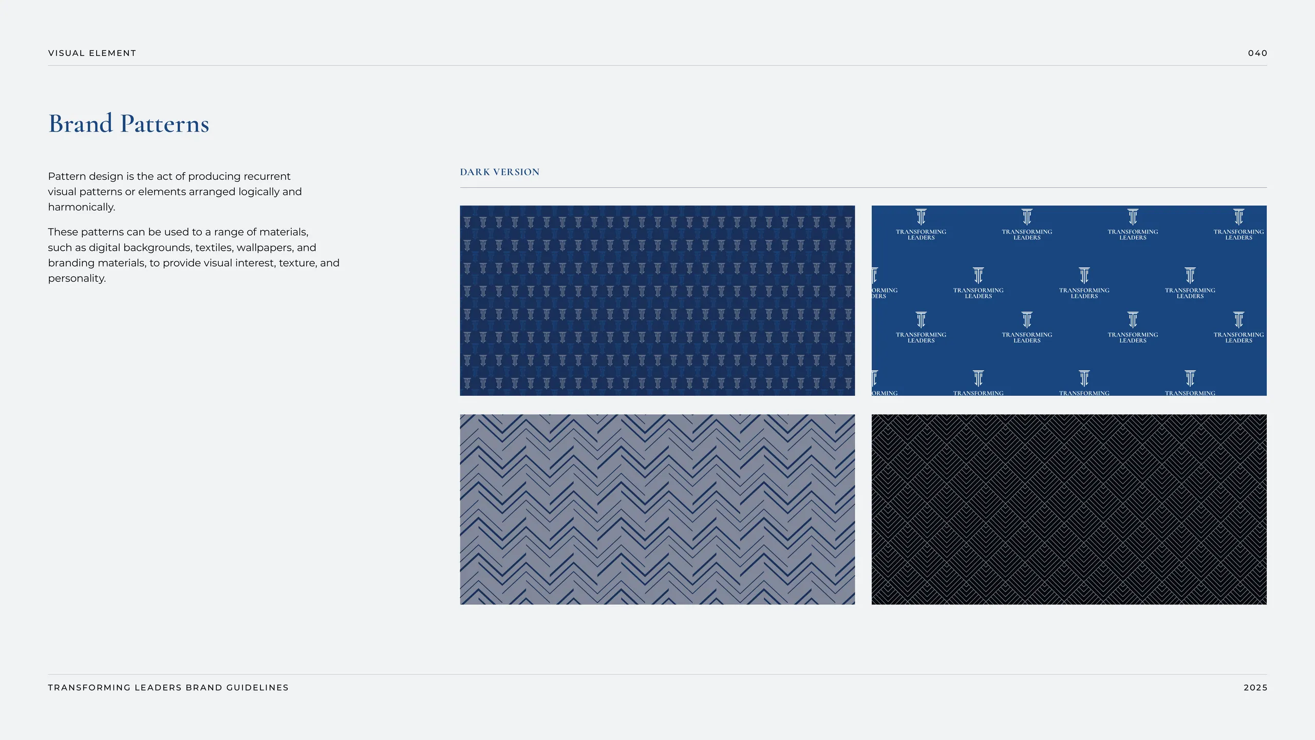 Transforming Leaders brand identity 5